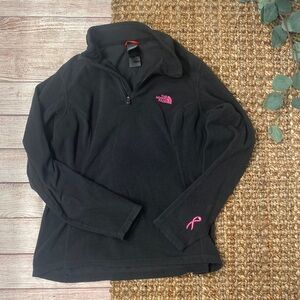 The North Face Quarter Zip Fleece - Breast Cancer Awareness Campaign - Medium